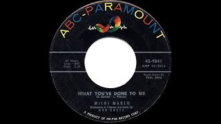 1957 Micki Marlo \u0026 Paul Anka - What You’ve Done To Me