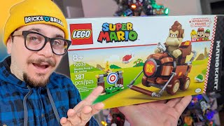 Barrel Blasting with LEGO Mario Kart! - LIVE with Bricks 'O' Brian!