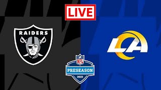 Los Angeles Rams  vs Las Vegas Raiders Live Stream | 2023 NFL Pre-season Full Game