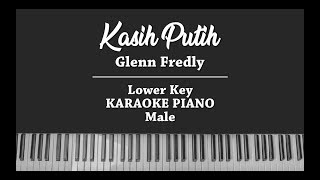 Kasih Putih (LOWER KARAOKE PIANO COVER) Glenn Fredly