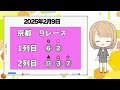 【競馬予想】2月9日中央競馬　東京新聞杯・きさらぎ賞ほか　東京・京都・小倉　全レース完全予想