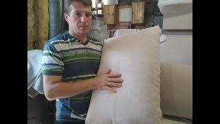 КАК ИЗГОТОВИТЬ МЕБЕЛЬНУЮ ПОДУШКУ? HOW TO MAKE A FURNITURE CUSHION?