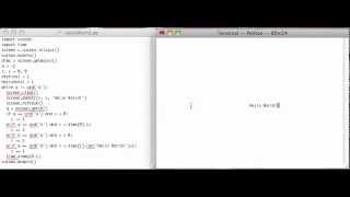 Python Curses Tutorial 6: User Input