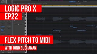 Logic Pro X Flex Pitch To MIDI