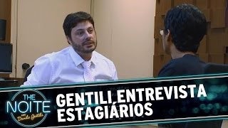 Danilo Gentili seleciona estagiários para o The Noite