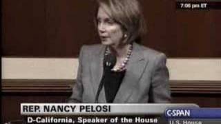 Speaker Pelosi on Bush's 2nd Veto of Children's Health Care