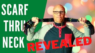 Scarf Through Neck Magic Trick Revealed | Scarf Through Neck Tutorial | Christmas Magic 2020