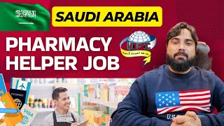 United Pharmacy Helper Job in Saudi 2025 🔥| New Vacancy for Helpers in Gulf #saudiajobs