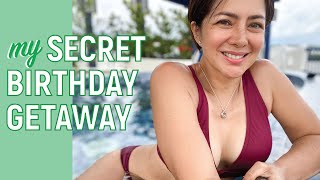 Secret Birthday Getaway // Alice Dixson