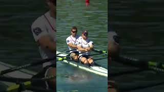 Just explosive stroke rate at the beginning of the races #rower #rowingteam #aviron #rowingmachine