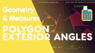 Exterior Angles Of Polygons | Geometry & Measures | Maths | FuseSchool