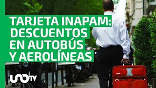 Tarjeta del Inapam: ¿qué descuentos hay en boletos de autobús y avión para fin de año?