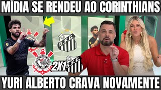 JOGO ABERTO! TIMÃO VENCE O SANTOS E MÍDIA SE RENDE! NOTICIAS DO CORINTHIANS