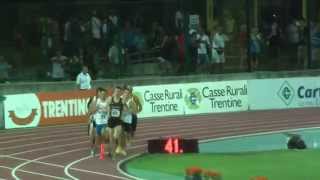 Campionati Italiani Assoluti di Rovereto-Finale 800 Uomini-19/07/2014