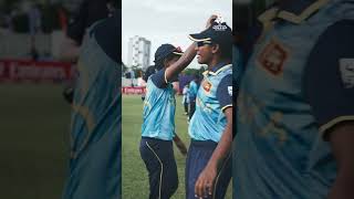 Emotions on a high as Sri Lanka wrap up their #U19WorldCup 2025 campaign with a win 🤗 #ytshorts