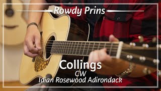 Collings CW Idian Rosewood Adirondack played by Rowdy Prins | Demo