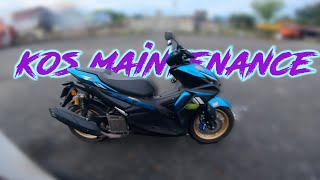 Mahal ke Kos Maintainance Skuter? | Yamaha NVX 2023 V2 Aerox