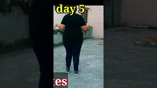 7 days skipping rope challenge for weightloss
