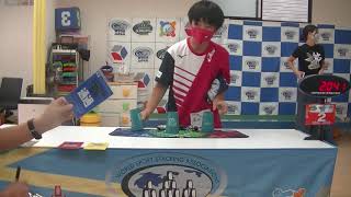 Male Individual 3-3-3 Sport Stacking World Record 2.041 (Rihito Sawada)