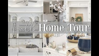 2018 FALL HOME TOUR || Living Room & Kitchen || HOME DECOR & ORGANIZATION