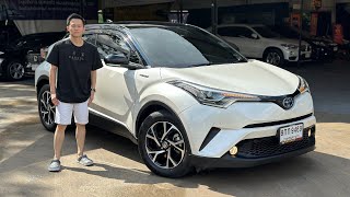 TOYOTA CHR 1.8 HYBRID HI 2019 TOP ไมล์ 80,000 กม. ราคา 629,000 บาท สนใจติดต่อ 087-4408888