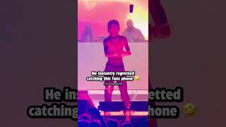 Swae Lee instantly regretted catching this fans phone 🤣