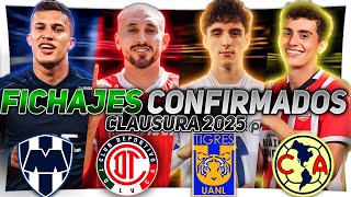 ¡MÁS de 15 FICHAJES CONFIRMADOS 2025! ¡DEOSSA YA es RAYADO! ¡REFUERZO EUROPEO al AVE! ¡HH a TOLUCA!