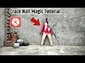 Wall crack magic tutorial | Kinemaster | Sachin Pandit