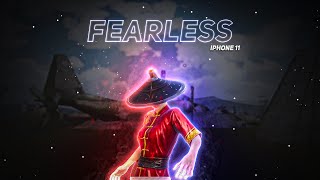 Fearless ⚡ | 4 Finger + Gyroscope | BGMI Montage