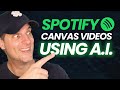 3 EASY AI Tools To Turn Your Cover Art Into SPOTIFY Canvas Videos 💡