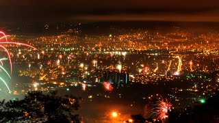 CELEBRANDO LA NAVIDAD EN GUATEMALA🎆🇬🇹| Show de Luces en Guatemala🎆 Show de pirotécnia| SALUDOS 🤗