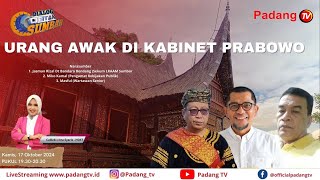 LIVE : Dialog Detak Sumbar - 9 Urang Awak Jadi Menteri/Wamen, Sumbar Untung?