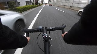 【LEADER721】初台から目黒のカフェ【神乃珈琲】まで走る/ピストバイク•Fixed gear