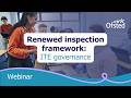 Renewed inspection framework: ITE governance webinar