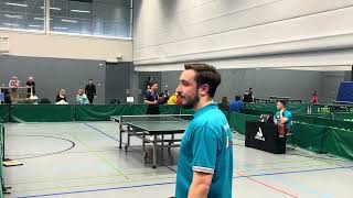 Hessenliga Herren 24/25 Bondareva, Anastasia (TTR 2109) vs. Baumgart, Sascha (TTR 1936)