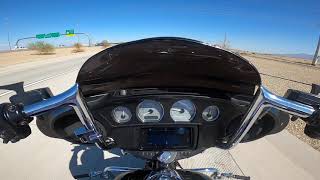 STREET GLIDE M8 2021BLOWS UP 1ST DAY OF BIKE WEEK PHX,AZ ON FREEWAY RAM