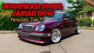 Modifikasi Mobil Mercedes Benz W210 | Galaxy Autoconcept | #duluraing Bandung