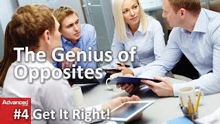 相反合作更出色｜The Genius of Opposites #4 Get It Right!