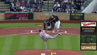 MIN@PIT: Marte knocks in Walker with double to right