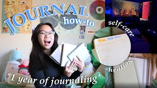 HOW TO START JOURNALING IN 2025 📖 *self-care \u0026 healing*