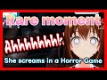 Rare moment She scream in a horror Game - Tokino sora gatchmanV【 Hololive ▷ Eng sub】