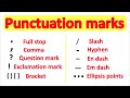 PUNCTUATION 📚 | English Grammar | How to use punctuation correctly