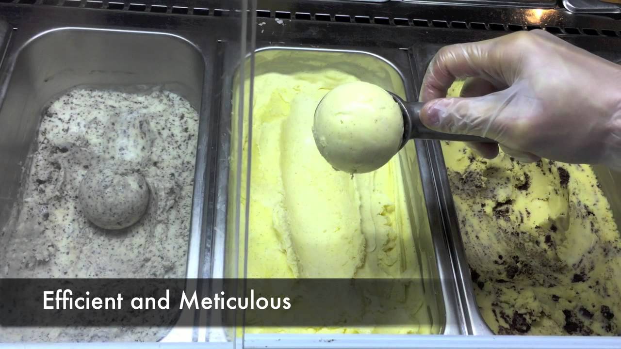 Ice Cream Scooping Youtube