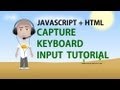 Javascript Capture Keyboard Input Tutorial HTML Application Programming