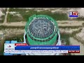 សម្តេចធិបតី ហ៊ុន ម៉ាណែត អញ្ជើញចុះត្រូតពិនិត្យវឌ្ឍនភាព នៃគម្រោងសាងសង់អាកាសយានដ្ឋានអន្តរជាតិតេជោ