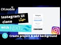 Instagram UI Clone (Login) with NextJS and TailWindCSS #1 create project and add background color