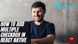 How to add multiple checkbox in React Native #checkbox #reactnativetutorial #reactnative