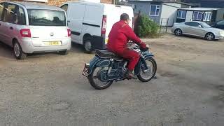 1958 NSU Supermax 250cc at Andy Tiernans #07921NSU