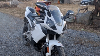 Tallipäivitystä, Derbi Gpr125