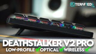 Razer Deathstalker V2 Pro Optical Wireless Keyboard Review - Ticks All The Right Boxes